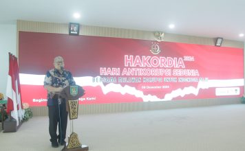 Sekretaris Daerah Kabupaten Asahan Ikuti Sosialisasi Anti Korupsi