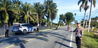 Satlantas Polres Simalungun Siaga Antisipasi Kemacetan dan Kontijensi di Hari Libur Weekend