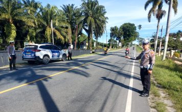 Satlantas Polres Simalungun Siaga Antisipasi Kemacetan dan Kontijensi di Hari Libur Weekend