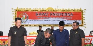 Raperda APBD Tubaba TA 2025 Disahkan