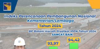 BP Batam Raih Prestasi Sangat Baik Indeks Perencanaan Pembangunan Nasional