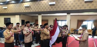 Pengukuhan Mabisaka, Pincab dan Pengurus SBH Kwarcab 0314 Gerakan Pramuka Payakumbuh Masa Bakti 2020-2025