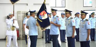Tongkat Kepemimpinan Beralih, Kolonel I Ketut Adiyasa Resmi Jabat Danlanud RSA Natuna