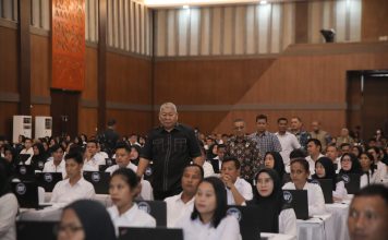 Sekretaris Daerah Kabupaten Asahan Tinjau Lokasi Seleksi PPPK
