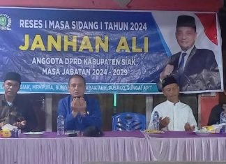 Janhan Ali Serius Tangani Banjir dan Data PKH yang Bermasalah di Sungai Apit