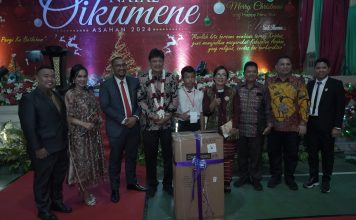 Staf Ahli Bupati Asahan Hadiri Perayaan Natal Dan Oikumene Tahun 2024