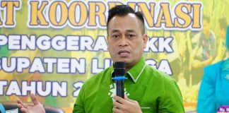 Bupati Lingga M Nizar Hadiri Rakor TP PKK Tahun 2024