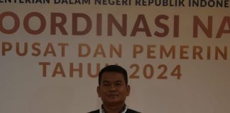 Wakil Ketua II DPRD Siak Laiskar Jaya Menghadiri Rakornas Pemerintah Pusat