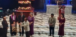 Perayaan Natal Keluarga Besar Kantor Sinode GKPI, Pdt. Hutagalung : Jadilah Duta Damai Sejahtera