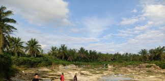 Sat Reskrim Polres Simalungun Lakukan Penyelidikan Tiga Lokasi Tambang Batu Padas Ilegal di Kerasaan