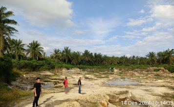 Sat Reskrim Polres Simalungun Lakukan Penyelidikan Tiga Lokasi Tambang Batu Padas Ilegal di Kerasaan