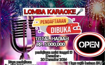 Lomba Karaoke Semarakkan Hari Ibu di Desa Tanjung Lipat