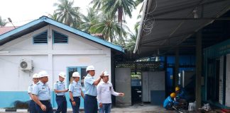 Danlanud RSA Natuna Jalin Silaturahmi dengan PLN untuk Meningkatkan Sinergi Operasional