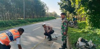 Bus Pariwisata Tabrak Sepeda Motor ‘Vario’, Korban Tewas, Unit Gakkum Sat Lantas Polres Simalungun Buru Pengemudi Mobil yang Kabur