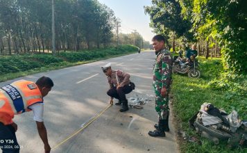 Bus Pariwisata Tabrak Sepeda Motor ‘Vario’, Korban Tewas, Unit Gakkum Sat Lantas Polres Simalungun Buru Pengemudi Mobil yang Kabur