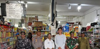 Kapolsek Bunguran Barat Bersama Forkopimcam Cek Ketersediaan Bahan Pokok Jelang Natal dan Tahun Baru 2025