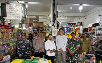 Kapolsek Bunguran Barat Bersama Forkopimcam Cek Ketersediaan Bahan Pokok Jelang Natal dan Tahun Baru 2025