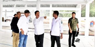 Pembangunan Pasar Tigarunggu di Kecamatan Purba Ditinjau Oleh Bupati Simalungun