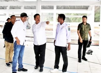 Pembangunan Pasar Tigarunggu di Kecamatan Purba Ditinjau Oleh Bupati Simalungun