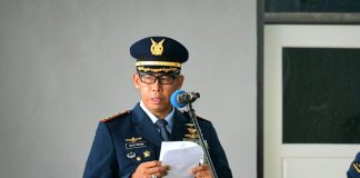 Danlanud RSA Natuna Bacakan Amanat Presiden : Pertahanan Kuat untuk Masa Depan Bangsa