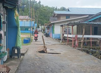 DPUPR Anambas Usulkan Alternatif Sementara Berbahan Kayu untuk Jalan Rusak di Desa Nyamuk