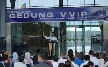 Kepala BP Batam Resmikan Revitalisasi dan Pengembangan Gedung VVIP Bandara Internasional Hang Nadim