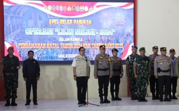 Polres Natuna Gelar Apel Operasi Lilin Seligi 2024 untuk Pengamanan Natal dan Tahun Baru 2025