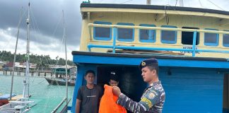 Babinpotmar Lanal Ranai Himbau Nelayan Waspada Cuaca Ekstrim