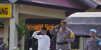 Polres Padang Panjang Gelar Apel Operasi Lilin 2024