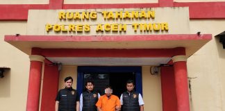 Mantan Kades Terseret Kasus Korupsi Sebesar 728.855.240, Polres Aceh Timur Serahkan Tersangka dan Barang Bukti Ke Kejari