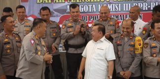 Dihadapan Anggota DPR RI, Kapolres Simalungun Tegaskan Komitmen Berantas Narkoba dan Judi