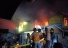 Kebakaran Hanguskan Rumah Warga di Desa Nyamuk, Anambas
