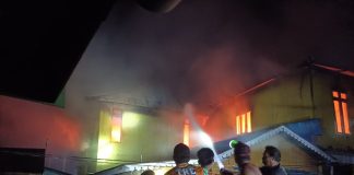 Kebakaran Hanguskan Rumah Warga di Desa Nyamuk, Anambas