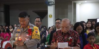 Kapolres Simalungun Pimpin Perayaan Natal Bersama Keluarga Besar dan Forkopimda