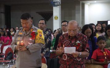Kapolres Simalungun Pimpin Perayaan Natal Bersama Keluarga Besar dan Forkopimda