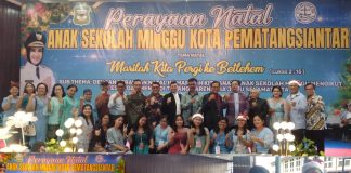 Perayaan Natal Anak Sekolah Minggu di Kota Pematangsiantar, 1250 Peserta dari 20 Dedominasi Gereja