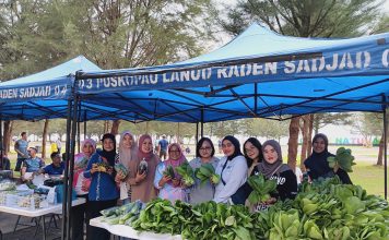 Pasar Minggu Ria Lanud Raden Sadjad Natuna, Sajikan Hasil Panen Segar dan Produk Lokal Berkualitas