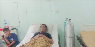 Pasca Kebakaran, Aswandi Dilarikan ke Puskesmas Siantan Timur Akibat Banyak Menghirup Asap