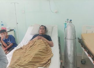 Pasca Kebakaran, Aswandi Dilarikan ke Puskesmas Siantan Timur Akibat Banyak Menghirup Asap