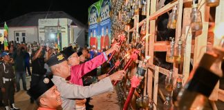 Pagelaran Lampu Colok Meriahkan MTQ ke-49 Tingkat Kabupaten Bengkalis