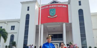 Komandan Lanud RSA Hadiri Upacara Hari Ibu ke-96 Bersama Ketua PIA AG Cab.17/D.I di Kantor Bupati Natuna