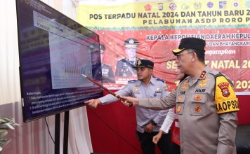Operasi Lilin 2024, Kapolda Kepri Tinjau Kesiapan Pos Terpadu di Kota Batam