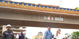 Kepala BP Batam Tinjau Pekerjaan Akhir Proyek Flyover Sei Ladi