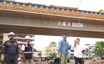 Kepala BP Batam Tinjau Pekerjaan Akhir Proyek Flyover Sei Ladi