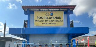 Polres Natuna, Pos Pelayanan Pelabuhan Binjai Berikan Rasa Aman dan Nyaman Nataru 2025