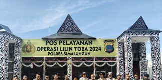 Tim ITWASUM Polri Didampingi Kapolres Simalungun Tinjau Pelaksanaan Operasi Lilin Toba 2024 di Parapat
