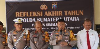 Kapolres Polres Simalungun Gelar Refleksi Akhir Tahun, Tindak Pidana Menurun