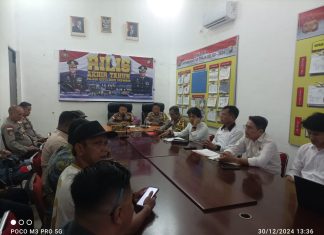 Polres Kepulauan Anambas Gelar Pers Rilis Akhir Tahun, Kapolres Ajak Dukung Pembangunan untuk Masa Depan
