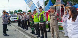 Kabag Ops Polres Simalungun Pimpin Apel Kesiapan Pengamanan Arus Mudik Tahun Baru 2025