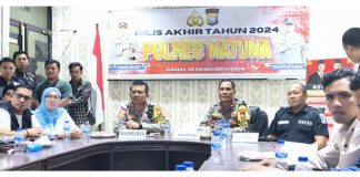 Polres Natuna Gelar Pers Rilis Akhir Tahun 2024, Komitmen untuk Kemajuan Daerah
